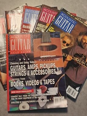 Acoustic Guitar Magazine 1994 Full Year Lot Of (7)